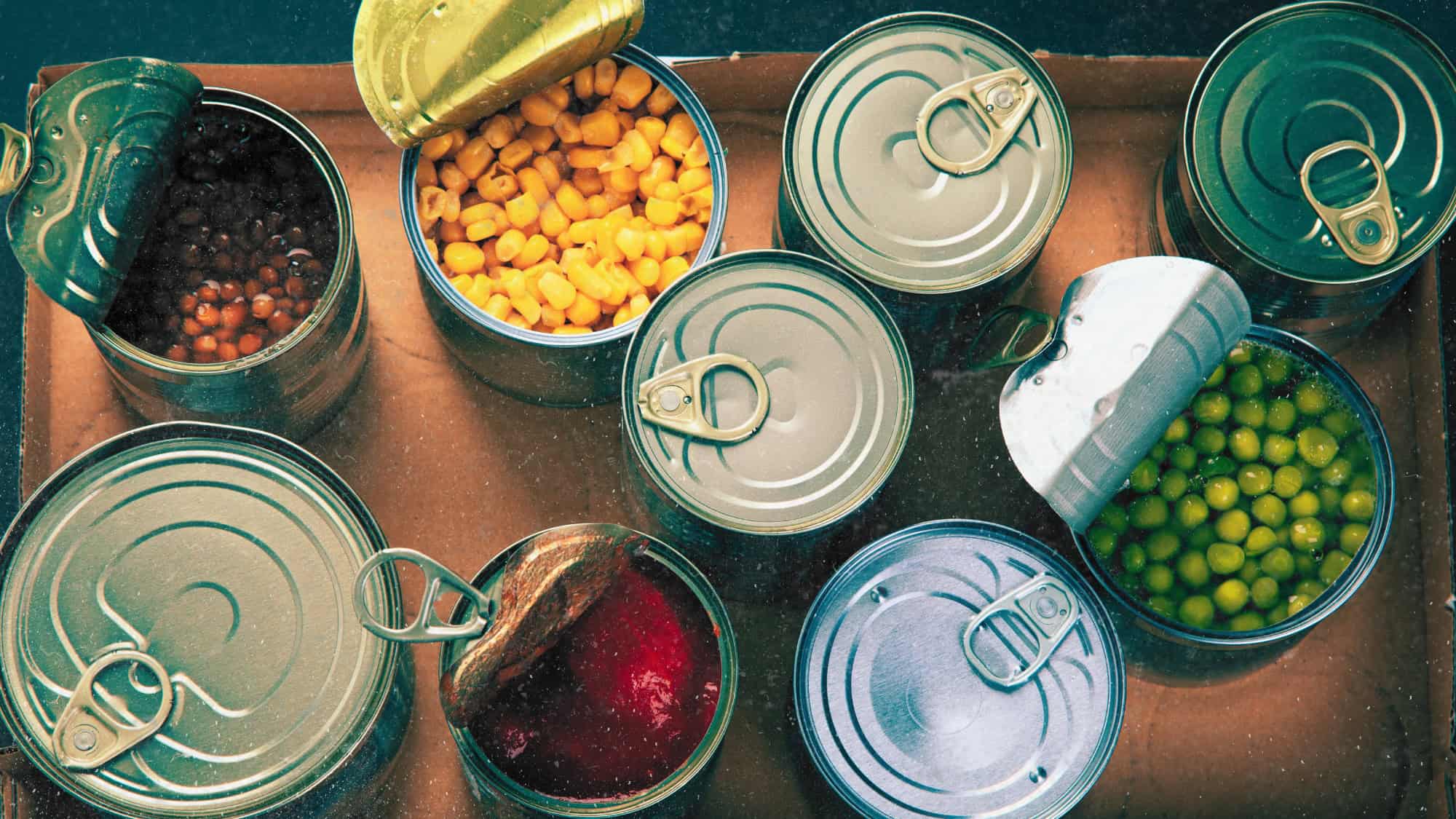 Basisvoorraad voor 4 personen: eten voor een week zonder stroom of koelkast
