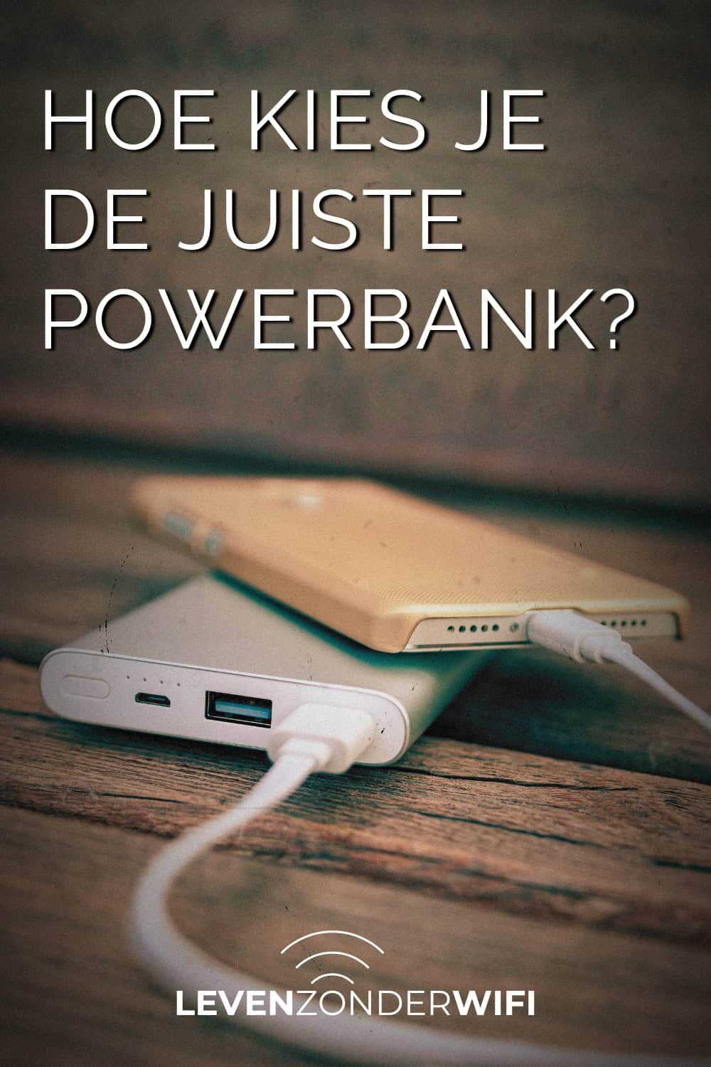 Hoe kies je de juiste powerbank Pinterest - Een powerbank is een smartphone aan het opladen